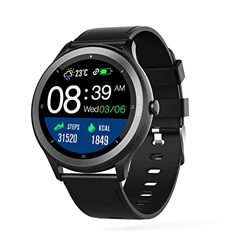 LUONENG - Reloj inteligente con pantalla táctil y 24 modos de deporte, IP68, resistente al agua, compatible con iOS, Android Phone y Samsung Phone par precio