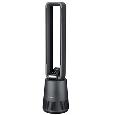 Concept Ventilador de torre VS5140 con mando a distancia, 50 W, 97 cm, ventilador de pie con oscilación, 3 velocidades, temporizador de 15 horas