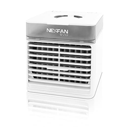 Nexfan Evo - Aparato Mini Aire Acondicionado Portátil, Refresca y Purifica el Ambiente, Función Luz UV, Silencioso, Humidificador Incluido, Conexión U precio