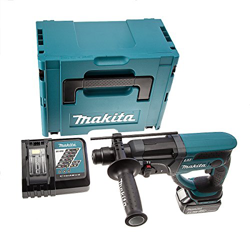 Makita DHR202RM1J taladro SD inalámbrico, azul, Large características