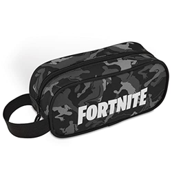 Fortnite Estuche Escolar, Estuches Escolares 20 cm, Material Escolar, Estuche Escolar Niño, Regalos Para Gamers (Camo Negro) características