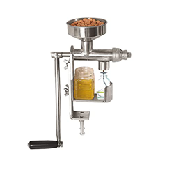 MáQuina de Prensado de Aceite, MáQuina Extractora de Aceite con Manivela de Acero Inoxidable, Extractor de Aceite de Oliva de Maní de Grado Alimentici en oferta