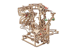 UGEARS Puzzle 3D de Circuito de Canicas - Carrera de Canicas - Pista de Canicas para Niños - Maquetas de Madera y Puzzles 3D - Modelos Mecánicos y maq en oferta