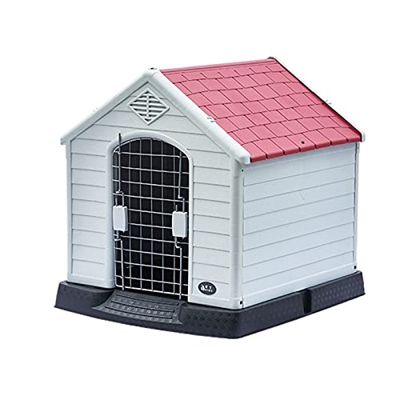 Caseta Perros Exterior, para Grande Perros/Perros Medianos/Perros Pequeños, Caseta para Perro, Casa Perro Exterior, Caseta Perro para Interior y Exter