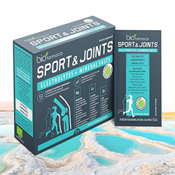 Sport & Joints Electrolitos y sales minerales del Mar Muerto | Citrato de Magnesio 150mg| Citrato de potasio 150mg | Citrato de calcio 120mg | Citrato en oferta