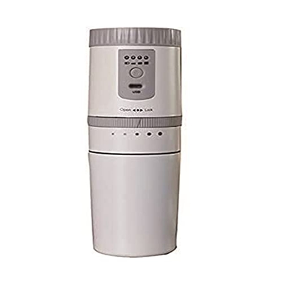 GDYJP Cafetera Cafetera Café Portátil Mini Espresso Café Máquina Cafés Eléctricos Amoladora USB Recargue el Acero Inoxidable para el café del Goteo de