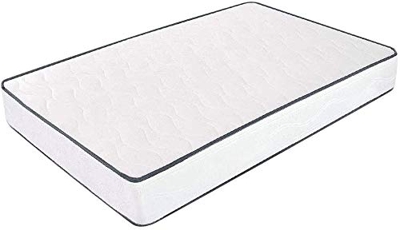 Colchón de 120 x 190 cm para cama plegable - 10 cm de altura - Una plaza y media - Fabricado en waterfoam - Colchón ergonómico - Producto sanitario - 