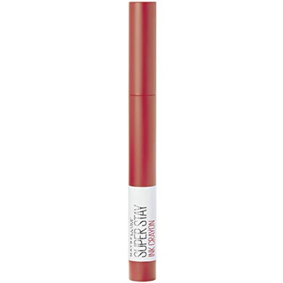 Pintalabios Maybelline New York Super Stay Ink Crayon mate y de larga duración, 1,5 g