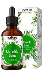 Clorofila liquida (50ml) Extraída de la alfalfa - 200mg de clorofila líquida por dosis diaria - Sin conservantes - 100% vegano y natural - Producción  precio