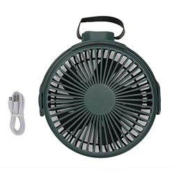 Ventilador pequeño, ventilador de escritorio de diseño silencioso, rotación de 360 ​​grados, 4 engranajes para dormitorios, mesitas de noche para ofic características