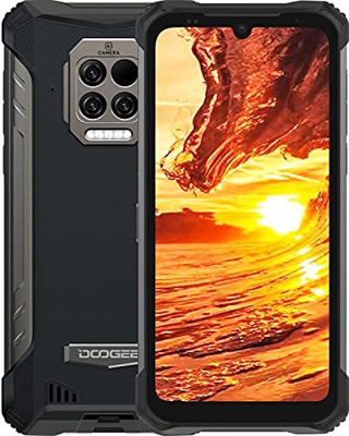 DOOGEE S86 Pro [2021] 8GB +128GB Movil Libre con Termómetro Infrarrojo, 8500mAh Batería, IP68 IP69K Movil Resistente Agua y Golpes, Triple Cámara de 1