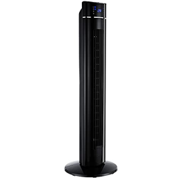 Ventilador de Torre Oscilante 60°, Potencia: 60W, 3 Velocidades Silenciosas + 3 Modos, con Mando a Distancia 5M, Modo de Iones Negativos, Modo de Sueñ características