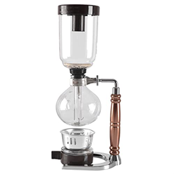 GDYJP Cafetera de café de Vidrio Siphon Tea Siphon Pot VACUA CAFÉ CAFILER CAFERA ​​MÁQUINA Filtro Cocina Home Cocina CAFETER (Color : A, Tamaño : 480M precio