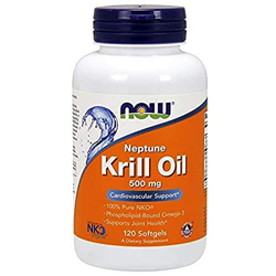 Now Foods Aceite de Krill Neptune 500 Mg, 120 Unidades, 120 Gramas características