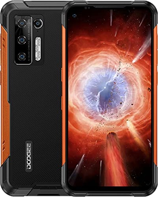 Movil Resistente, DOOGEE S97 Pro [2021] 8GB+128GB Movil Libre con Telémetro de 40m, 48MP Cámara Cuádruple, 8500mAh 33W IP68 IP69K Movil Todoterreno, 4