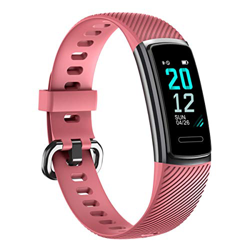 TOOBUR Pulsera de Actividad Inteligente, IP68 Impermeable Reloj Inteligente con Pulsómetro Podómetro Calorias Monitor de Sueño, Pulsera Actividad Smar características