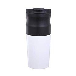 Cafetera Pequeña máquina de café eléctrica del hogar portátil USB recargable taza de café Cafetera 450ML Con un filtro permanente duradero. (Color : B características