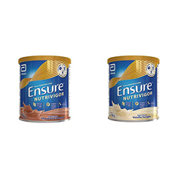 Ensure Nutrivigor - Complemento Alimenticio para Adultos Sabor Chocolate 400 g + Ensure Nutrivigor - Complemento Alimenticio para Adultos Sabor Vainil características