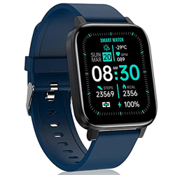 LIYIFANKJ Reloj Inteligente 1.7 Pulgadas para Hombres Mujeres Smartwatch IP68 Impermeable 24 Modos Deportivos Nadar Pulsómetros Reloj Deportivo Compat precio