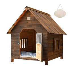 Caseta para Perros - Casetas para Perros de Madera Jaula - Casa para Perros Gatos Conejo Cobaya Impermeable - Caseta Mascota para Exterior e Interior  características