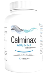 Calminax Arginina - Edición especial - 90 cápsulas características