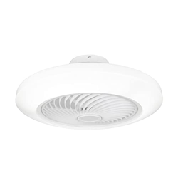 Noaton 12050W Triton, Blanco, Ventilador de techo con luz, Mando a distancia, Atenuación LED, 3 temperaturas de color ajustables, Temporizador, Flujo  precio