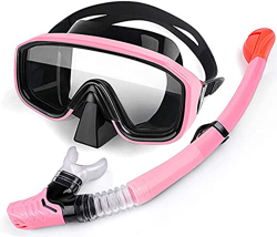 GTJF Máscara de Buceo Mascarilla de Buceo con Traje de Snorkeling Anti-Niebla Visión Clara Cómodo y Agradable para la Piel Adecuado para Adultos en oferta