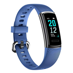 TOOBUR Pulsera de Actividad Inteligente, IP68 Impermeable Reloj Inteligente con Pulsómetro Podómetro Calorias Monitor de Sueño, Pulsera Actividad Smar características