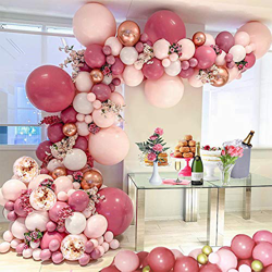 Kit Guirnalda Globos,118 Piezas Guirnalda de Arco de Látex Globos Confeti y Dorado Lleno Paquete de Globos para Decoración de Boda Cumpleaños Fiesta en oferta