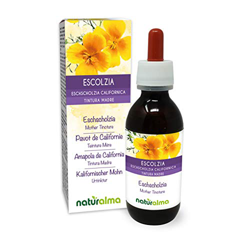 Amapola de California (Eschscholzia californica) hierba Tintura Madre sin alcohol Naturalma | Extracto líquido gotas 120 ml | Complemento alimenticio  características