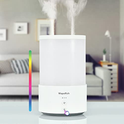 Humidificador para habitación de niños de 650 ml de aire, función de luz nocturna, doble pulverización, 4 modos de niebla, humidificadores de habitaci precio