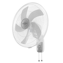 Orbegozo WF 0150 - Ventilador de pared, cabezal reclinable, movimiento oscilante, 3 velocidades, aspas 50 cm, 55 W características