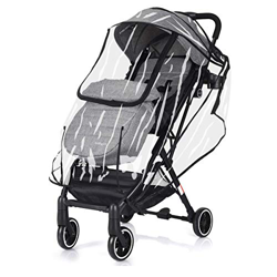 COSTWAY Silla de Paseo Ligera Cochecito de Bebé Plegable para 0-3 años Carga hasta 15KG con Cubierta de Lluvia (gris claro) características