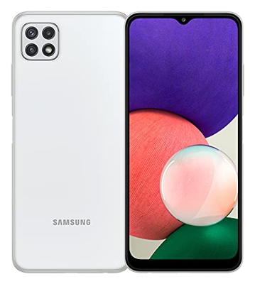 Samsung Galaxy A22 5G – Smartphone libre con 6.6 Pulgadas 128GB y Sistema Operativo Android Blanco Versión ES