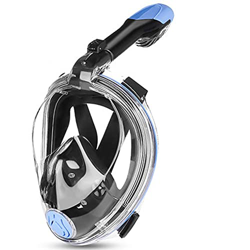 GTJF Máscara de Buceo Máscara de Snorkel Plegable 180 Vista panorámica Libre respiración Cara Completa Máscara de Snorkeling con Traje Adulto (Color : en oferta