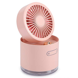 Uxsiya Ventilador de Tres velocidades de Viento silencioso de Gran Capacidad para Dormitorio(Rosado, Tipo de Torre Inclinada de Pisa) características