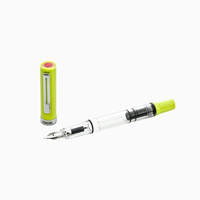 Twsbi ECO-T Yellow-Green Pluma F - Pluma estilográfica