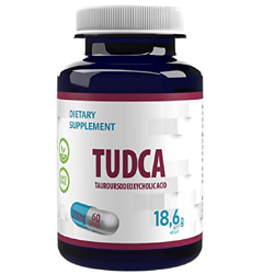 TUDCA Apoyo al Hígado, Detox, 60 cápsulas veganas 250mg Suplemento de Alta Potencia precio