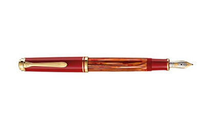 Pelikan 815758 Special Edition M600 - Pluma estilográfica (punta M), color rojo