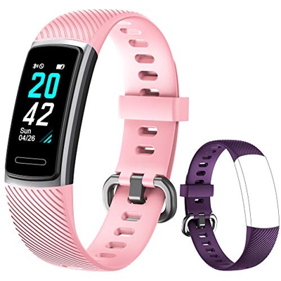 Yishark Pulsera Actividad Reloj Inteligente Mujer Fitness Tracker Niños Hombres Podómetro Reloj Deportivo Monitor de Sueño Pulsómetros Contador de Cal