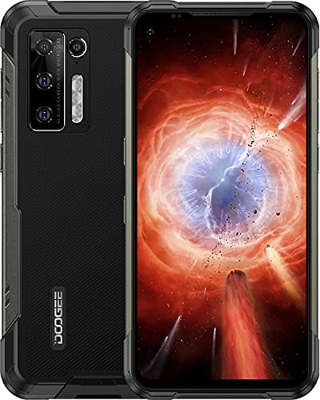 Movil Resistente Agua y Golpes, DOOGEE S97 Pro [2021] 8GB+128GB Movil con Telémetro 40m, 48MP Cámara Cuádruple, 8500mAh 33W IP68 IP69K Movil Todoterre