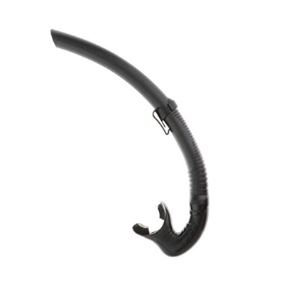 Colcolo Buceo Snorkel Válvula Central de Snorkel para Pesca Submarina, 35,5 Cm - Negro