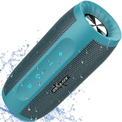 Altavoz Bluetooth portátil portátil con Bluetooth 5.0,20 horas de autonomía estéreo HD Bass Micrófono Integrado Puerto Aux/SD Manos Libres, 4000 mAh P precio