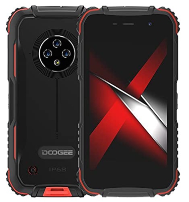 4G Móvil Resistente DOOGEE S35, Android 10 IP68 Smartphone Libre Antigolpes, 2GB+16GB(Compatible con Tarjeta SD 256GB), 5.0'' HD+, Cámara Triple 13MP,