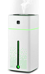 Myguru Humidificador para niños, 1000 ml, humidificador ultrasónico perfumado, purificador de aire, difusor atomizador de 7 colores LED para yoga, dor características