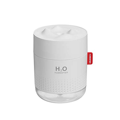 500 ml, USB, mini ultrasónico, humidificador de aire silencioso, hasta 10-16 horas de funcionamiento continuo, apagado automático, humidificador portá