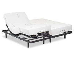 Ferlex - Cama articulada de Matrimonio Erwin Doble Individual con colchón viscoelástico Elion (180x190, Mando inalámbrico) en oferta