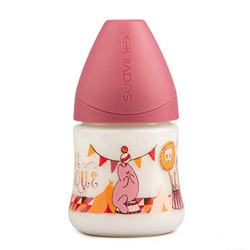 Suavinex 303944 Biberón Circo, Rosa, 150 ml precio