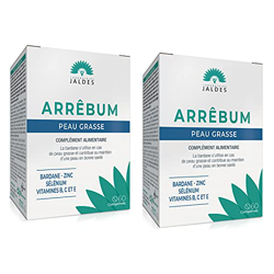 ARRÊBUM Pack 2X60 Comprimidos | Piel y cuero cabelludo grasos | aporta una combinación esencial de vitaminas, minerales y extracto de plantas precio