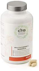 CYB Complete Your Body - Multivitaminas, 365 pastillas características